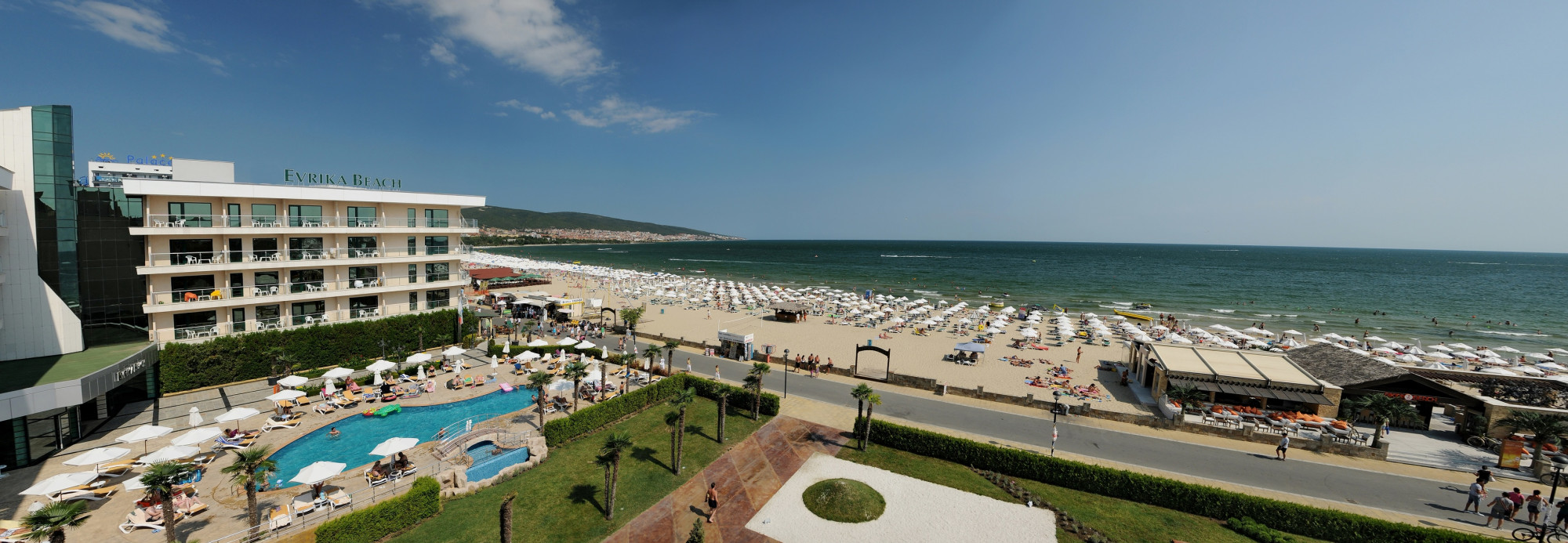 DIT Evrika Beach Club Hotel / Bulgarien - Sonnenstrand / front