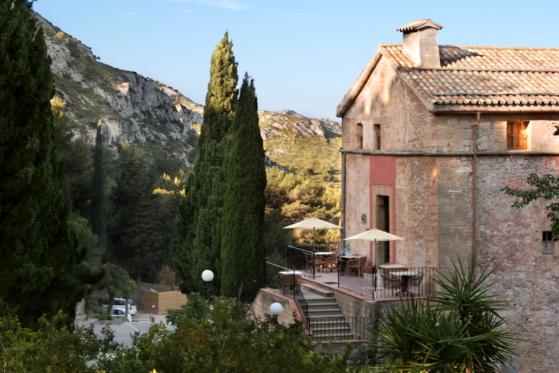 La Victoria Petit / Spanien - Mallorca / aussenansicht terrasse